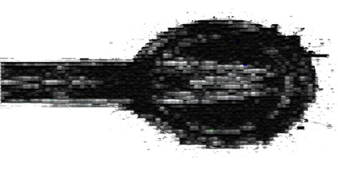 Abstract grunge vector art background texture with black paint splatter frame border design