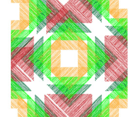 Ikat  Tribal Pattern Background geometric ethnic Oriental traditional Design for seamless,carpet,wallpaper,clothing,wrapping,fabric,Vector illustration.