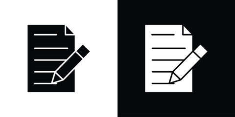 Form icons. Vector Template Illustration Symbol Pixels Perfect