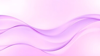 Rich purple flowing ribbon waves, luminous gradient layers, elegant abstract curve design.