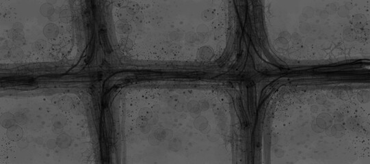 Abstract image for printing. Picture for modern interiors. The picture is painted by hand on a tablet. © neurostructure