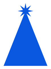 abstract christmas tree