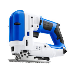 Fototapeta premium Electric hand power tools like the drill, saw, and metal stapler are essential construction equipment