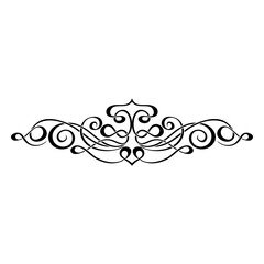 Calligraphic swirly ornament 3