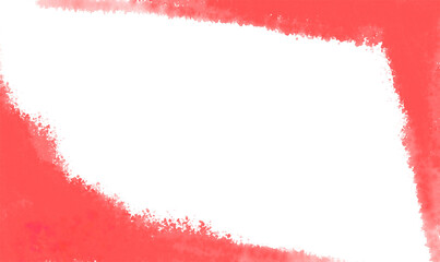 Abstract red splatter on black background with rough edges