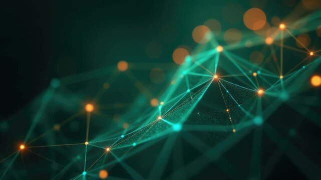 Video A close-up view of a computer screen with glowing lights, suitable for use in technology-related contexts