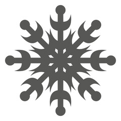 Decorative snowflake icon
