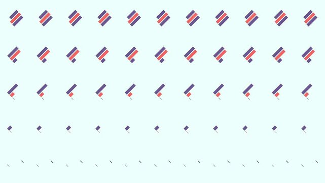 4K colorful pattern animation | geometric repeating shapes | vibrant motion design | seamless looping background | digital abstract aesthetic
