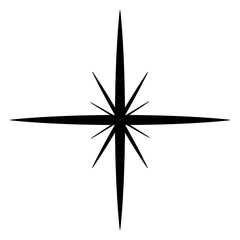 Morning star silhouette 02