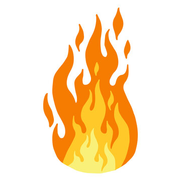 Fire flame clipart