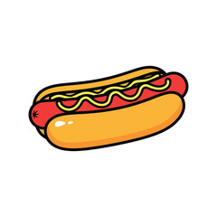 Hot Dogs Stock Vector  Illustration design.eps