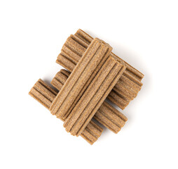 Rawhide chew sticks for dogs, oral care hygiene dog food, pressed collagen dry kibble