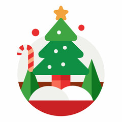 christmas tree with balls