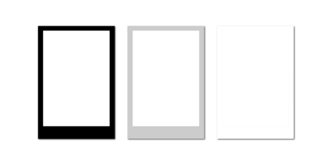 Two modern smartphone screens side by side isolated on transparent background