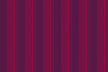 Vinimal pattern texture textile, elegant seamless fabric stripe. Satin vertical vector background lines in pink and red colors.