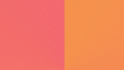 Lively Coral and Deep Orange Gritty Duo-Tone Wallpaper.
