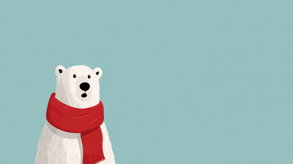illustration polar bear