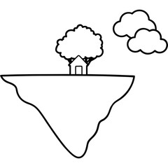 House on floating island