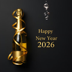Fresh celebration new year 2026 concept background 