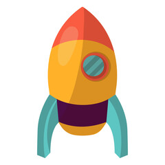 Awesome spaceship toy © Vexels