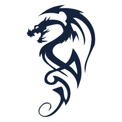 Awesome tribal dragon