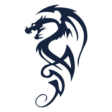 Awesome tribal dragon