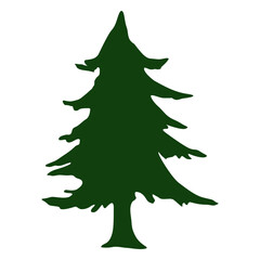 Vector christmas tree