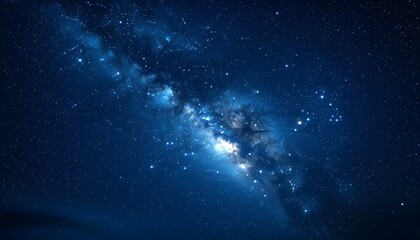 abstract space background with stars