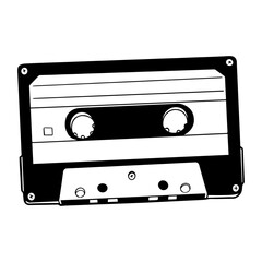 Obraz premium Cassette tape cool
