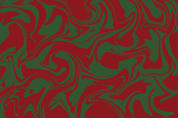 Liquid stole background in Christmas colors, cover and overlay