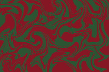 Liquid stole background in Christmas colors, cover and overlay