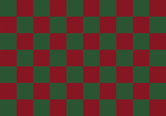 Special design of red and green squares, Christmas overlay