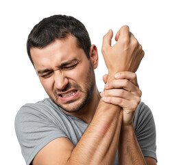 Injury management techniques home health guide pain relief isolated on transparent background