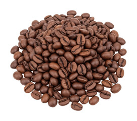 Obraz premium Coffee bean harvesting process farm natural isolated on transparent background