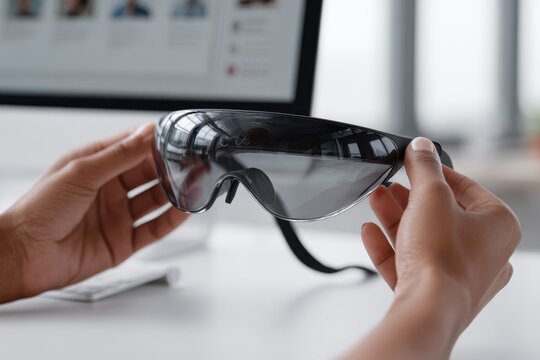 Team Building Exploration through Virtual Reality Glasses in Modern Office