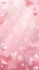 背景素材 たくさんのハート Background Lots of love （Generative AI）