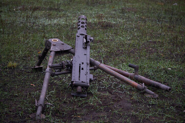 browning machine gun outdoor practice