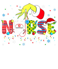 Funny Christmas Nurse Medical Christmas ICU nicu