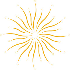 Clean Firework Spark Lines