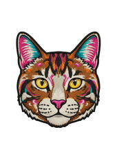 PATCH DI UN GATTO RICAMATO