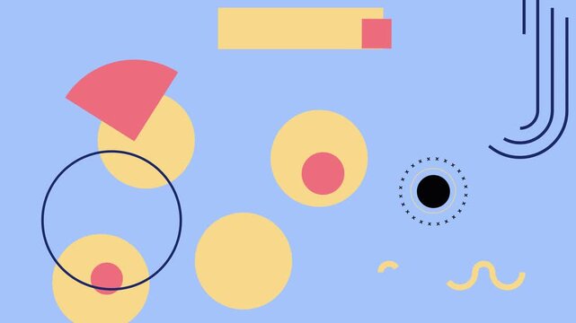 4K Colorful Geometrical Abstract Animated Background | 4K geometric abstract animation | colorful polygon shapes | dynamic motion design | seamless looping | vibrant digital background
