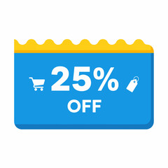 Ticket sale label vector