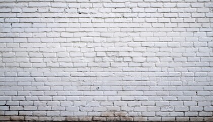 white brick wall weathered background texture with copyspace
