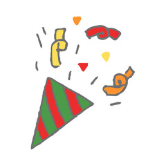 クリスマス　小物　クラッカー

