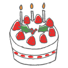 クリスマス　小物　クリスマスケーキ

