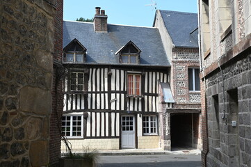 quartier d'aval in Saint-Valery-en-Caux, Normandie