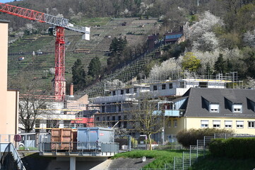 Baustelle in Klingenberg