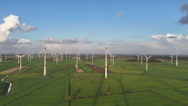 Windkraftanlagen in Ostfriesland