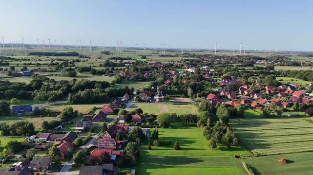 Schweindorf in Ostfriesland