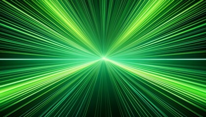Obraz premium green speed lines background abstract sunburst pattern decoration